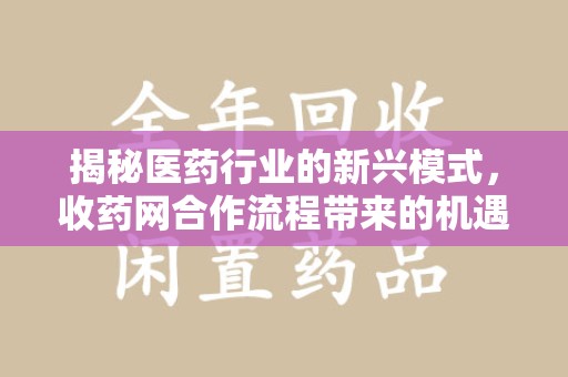邯郸揭秘医药行业的新兴模式，收药网合作流程带来的机遇与挑战